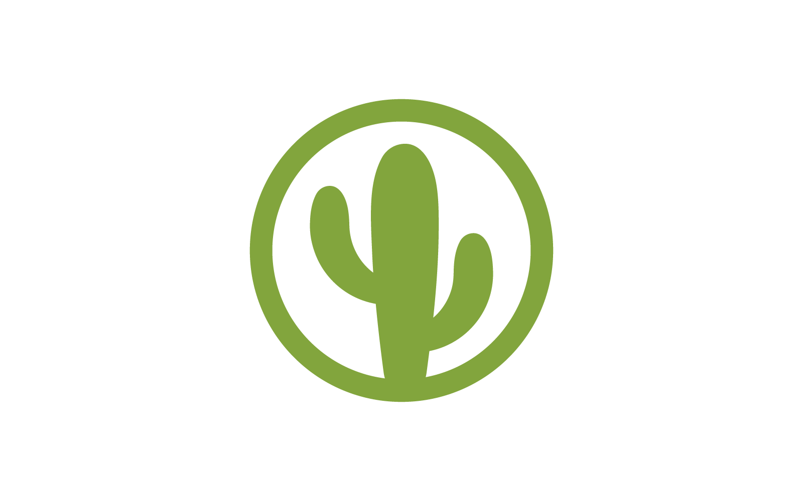 Cactus design illustration icon vector template