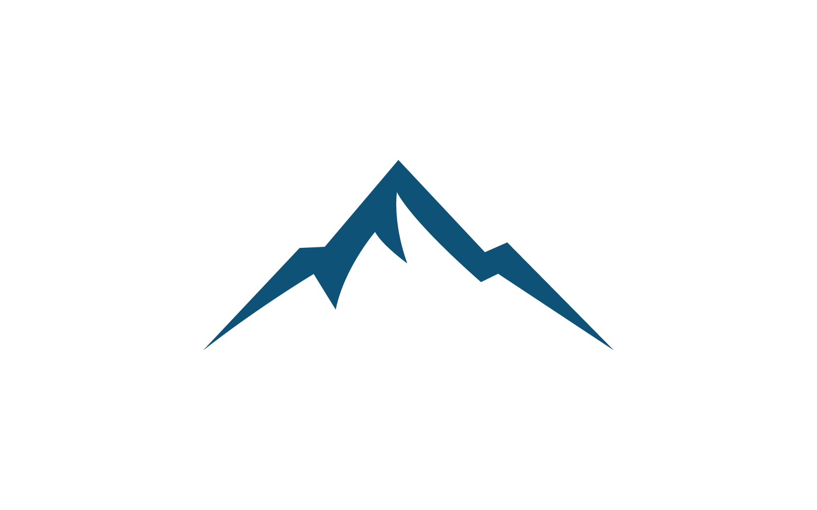 Mountain illustration design logo vector template