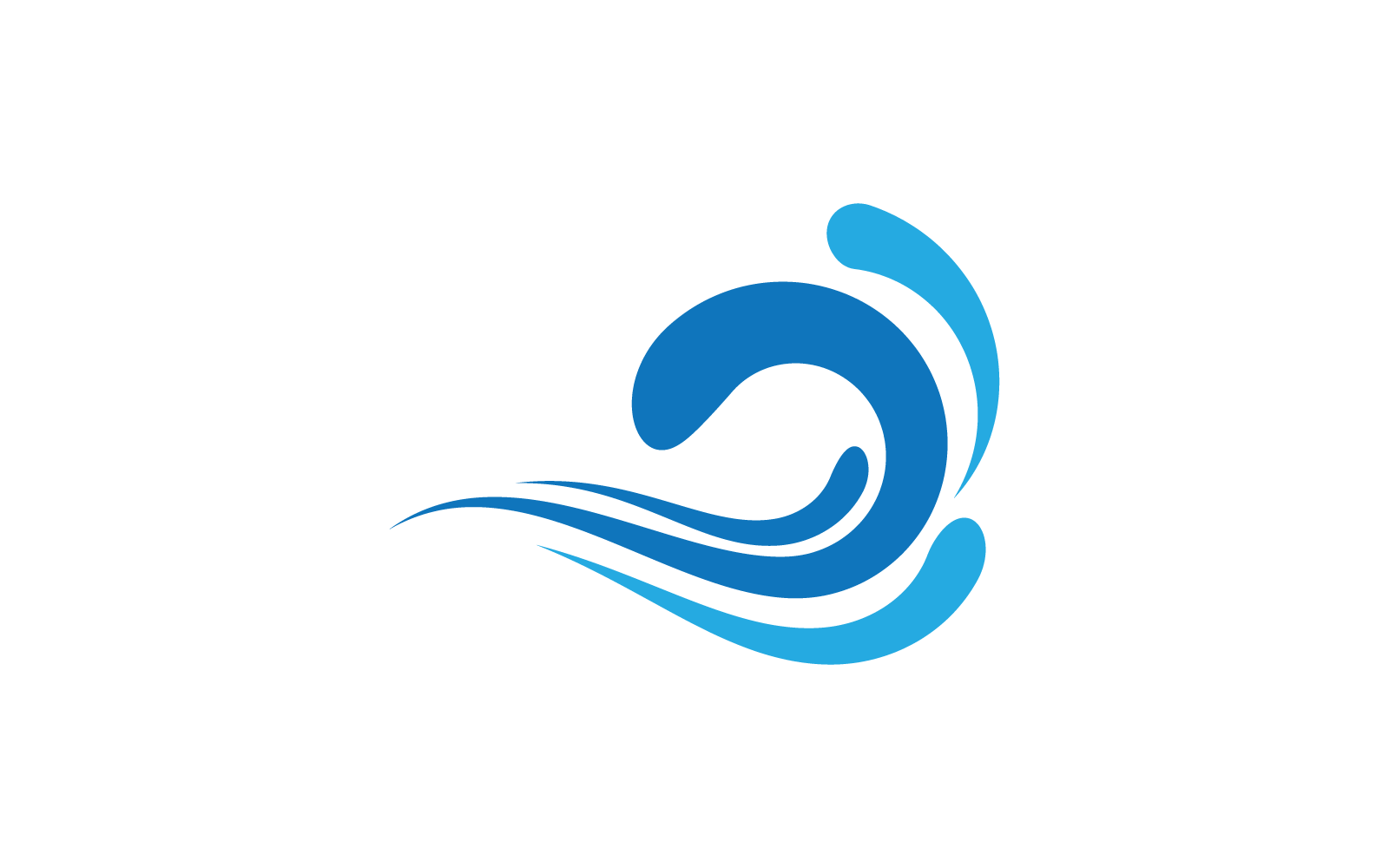 Water splash design vector illustration icon Logo Template