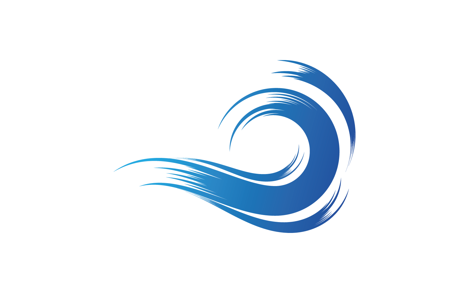Water splash icon vector design illustration template Logo Template