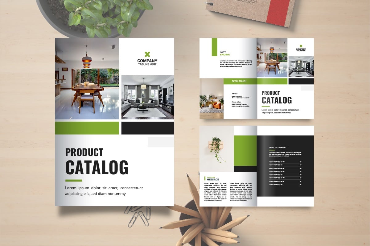Kit Graphique #397838 Catalogueue Couvercle Web Design - Logo template Preview