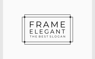 Frame Border Luxury Minimalist Logo