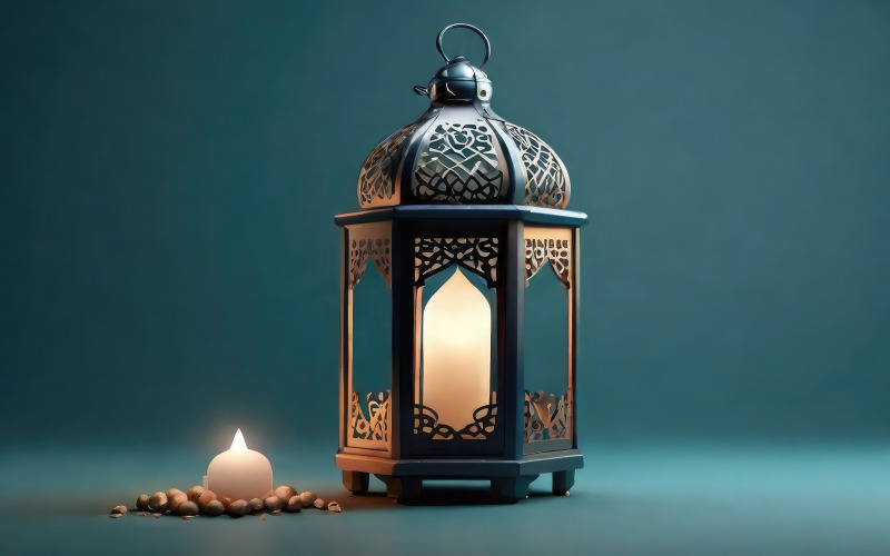 Happy Ramadan kareem background illustration 1 Background