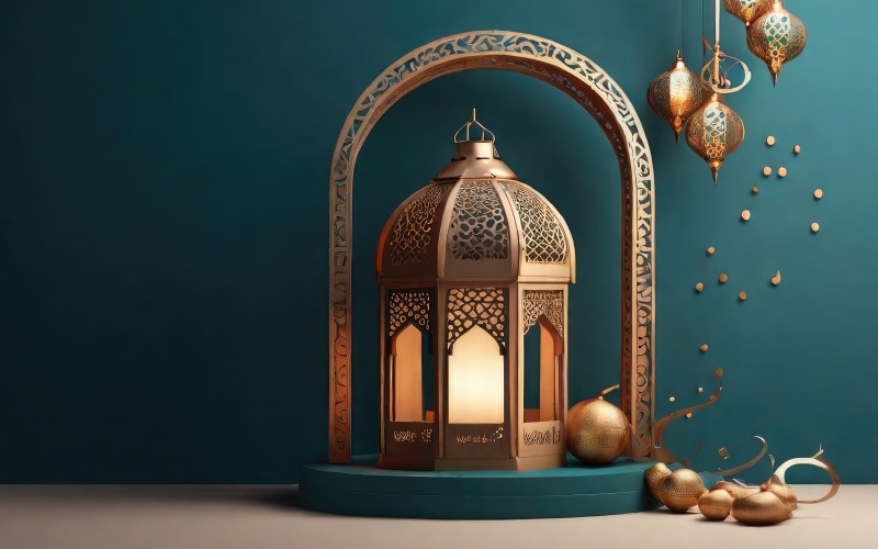 Ramadan kareem background design Background