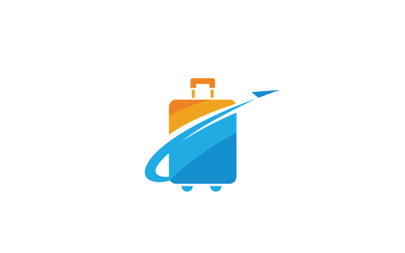 Traveling vector logo design template Logo Template