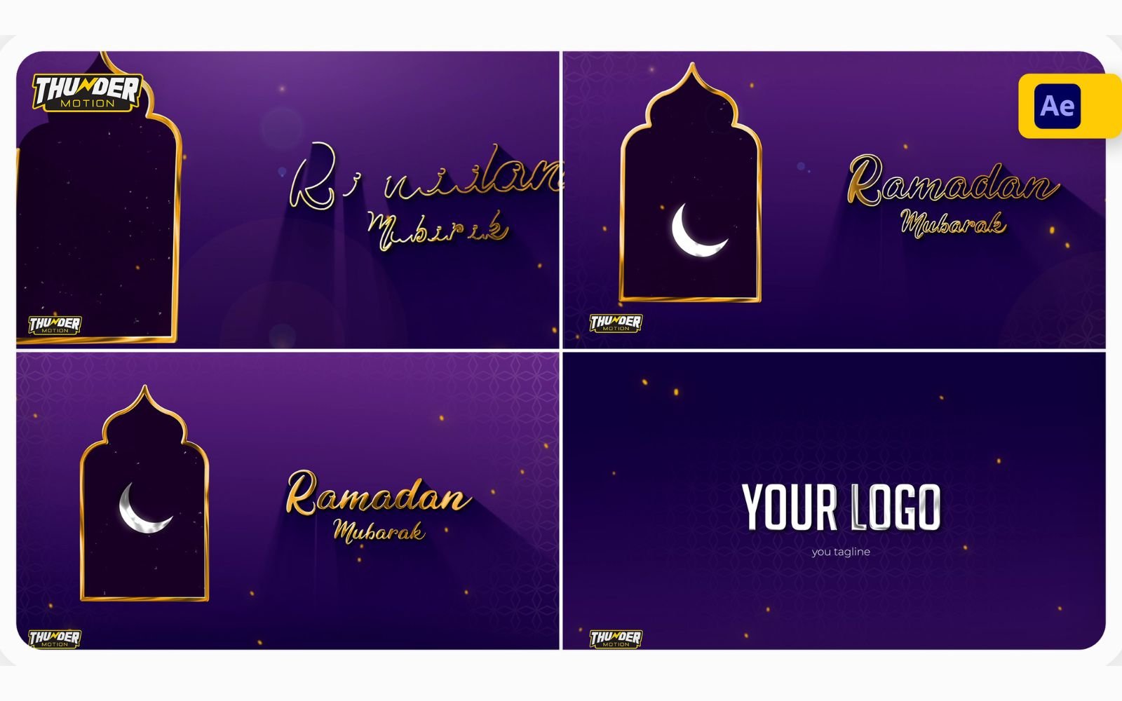Kit Graphique #397903 Ramadan Salutations Divers Modles Web - Logo template Preview