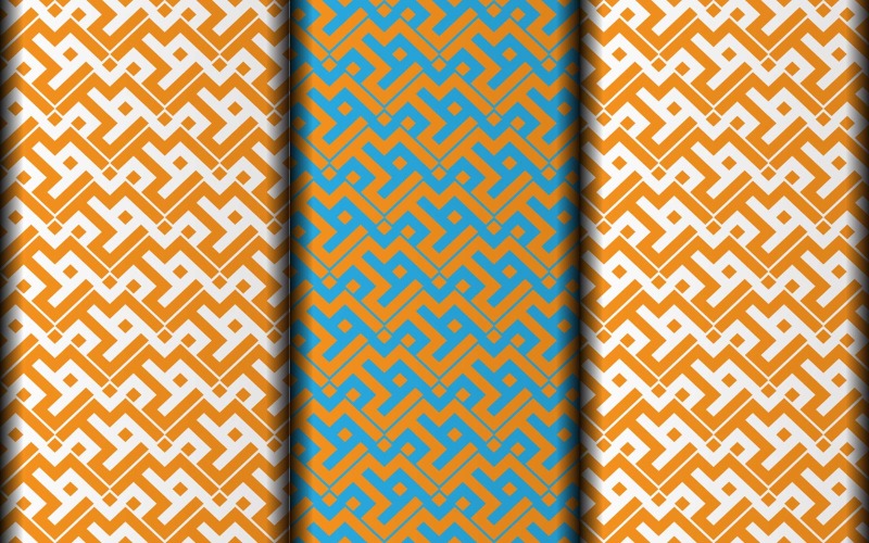 Pattern design with some shapes element.