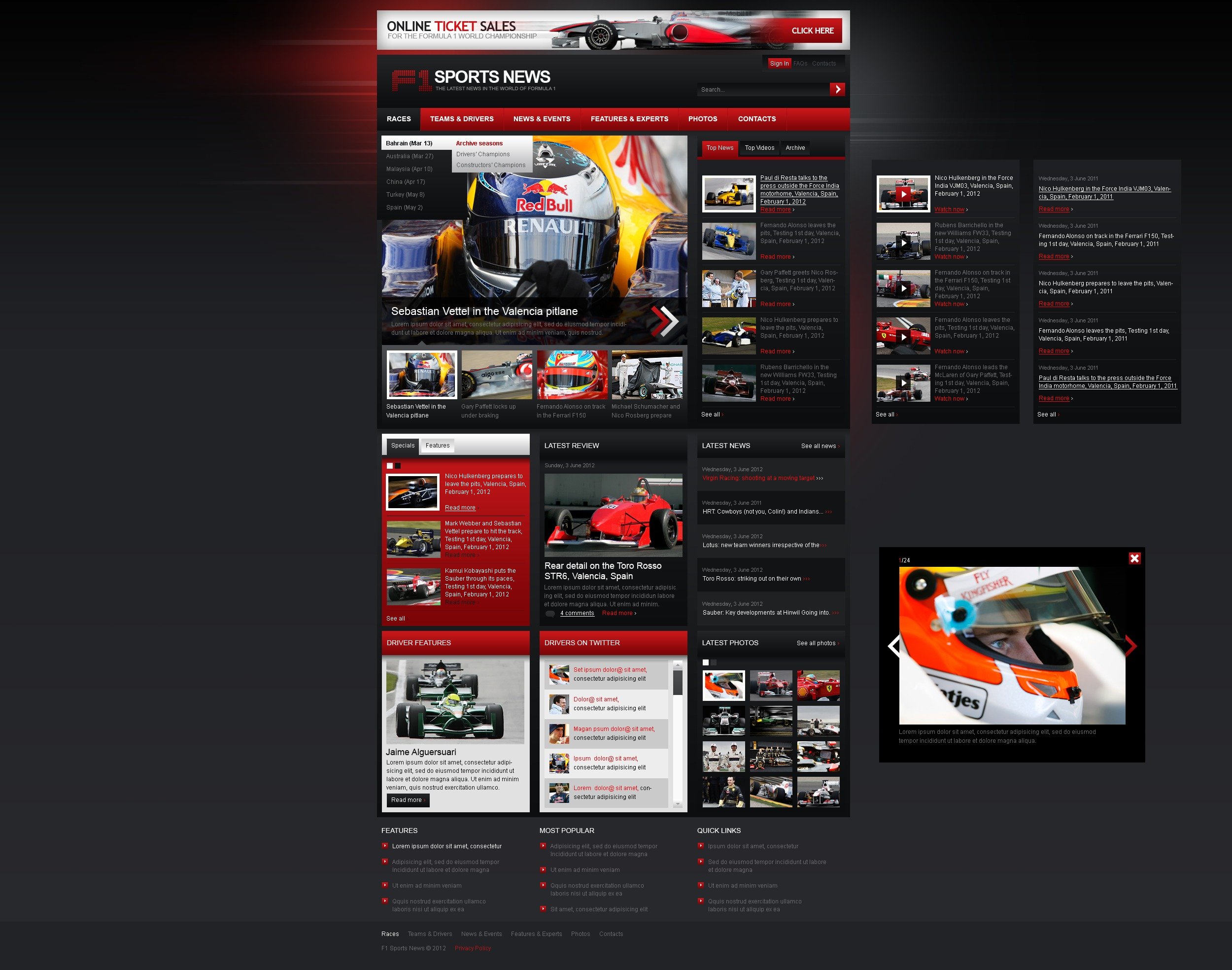 F1 Joomla #39892 - Ekran resmi