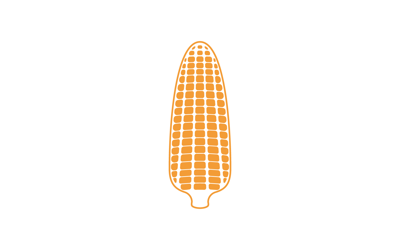 Corn logo illustration icon vector design template