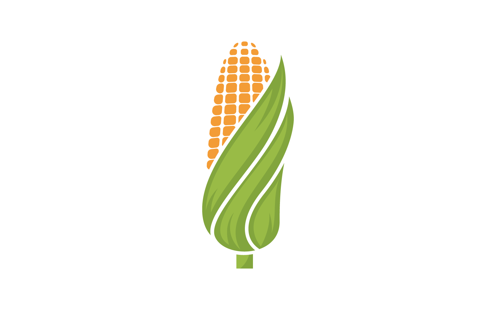 Corn logo illustration vector design template