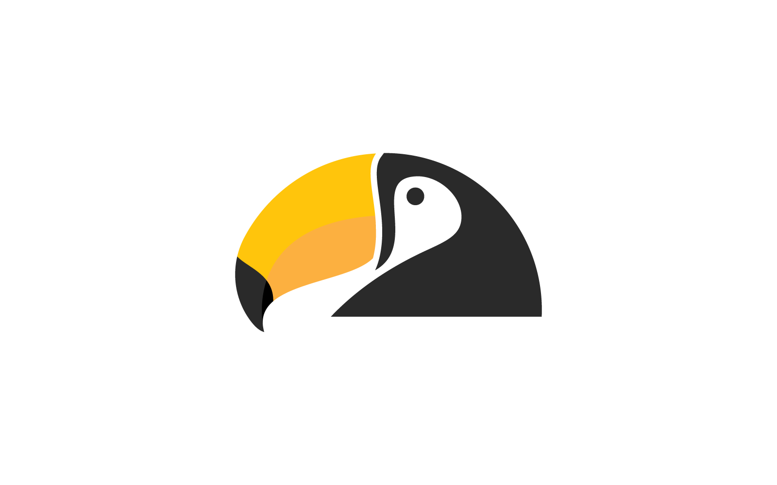 Toucan logo vector illustratie sjabloon