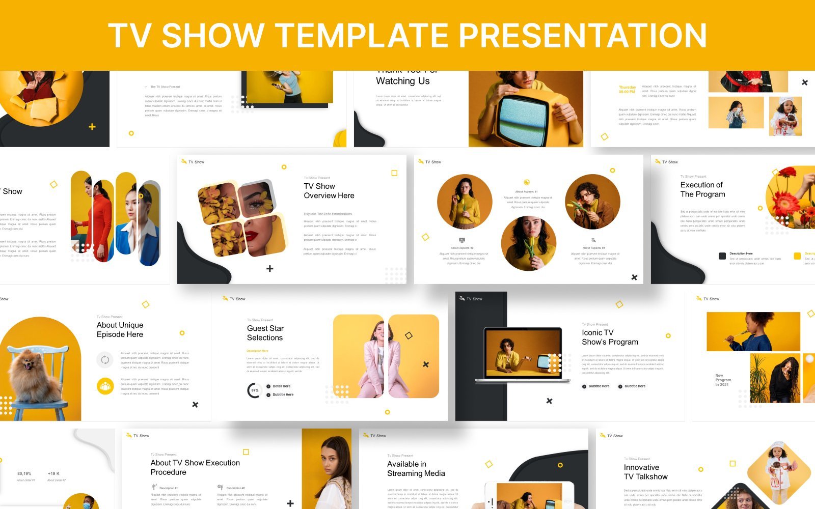 Template #398197 Show Production Webdesign Template - Logo template Preview