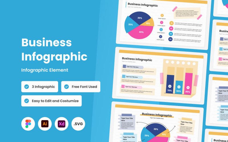 Business Infographic Template V3 Infographic Element
