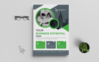 Business Potential Corporate Flyer Template