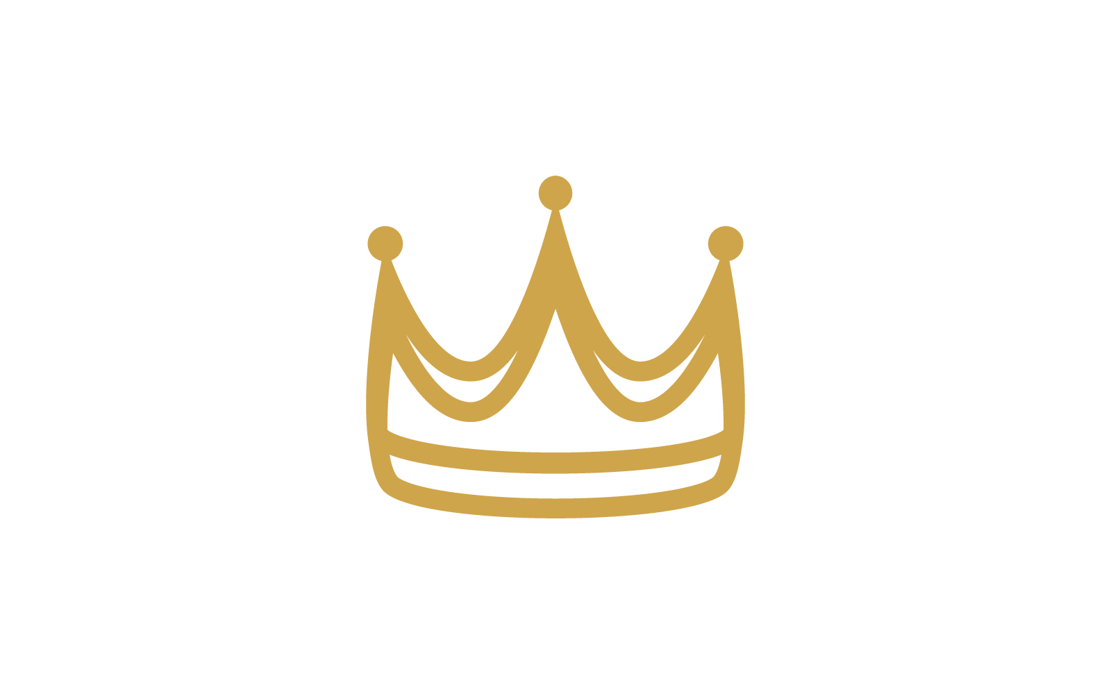 Crown illustration design vector template Logo Template