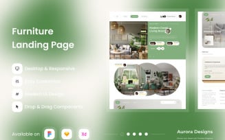 Aurora Designs - Furniture Landing Page V2