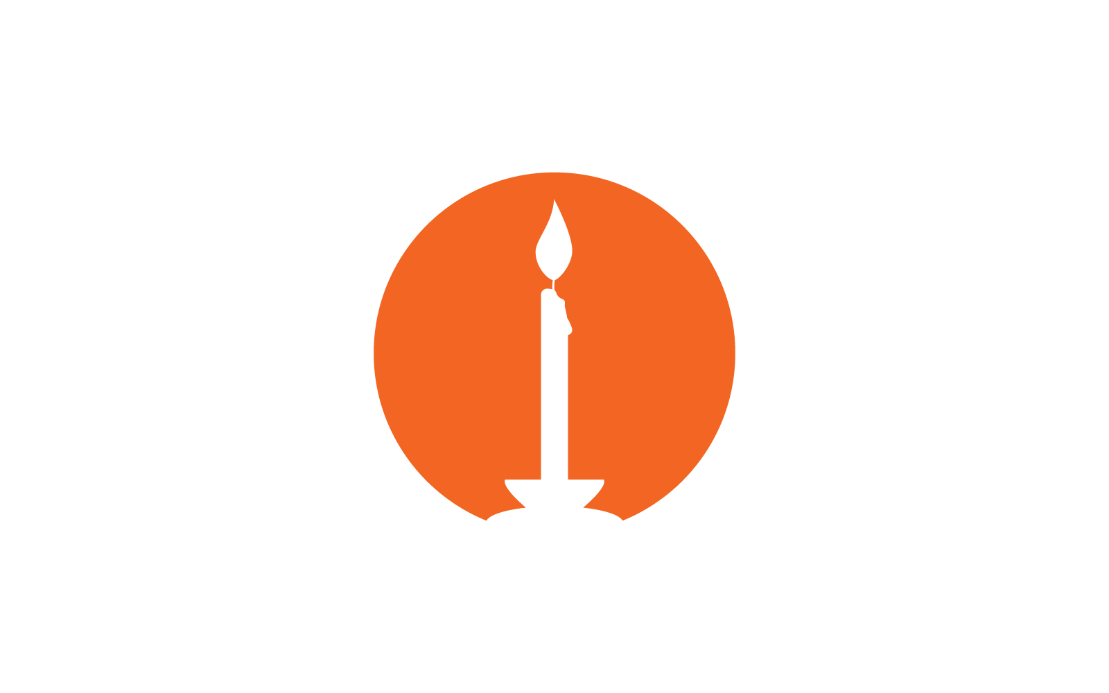 Candlelight dinner icon design vector