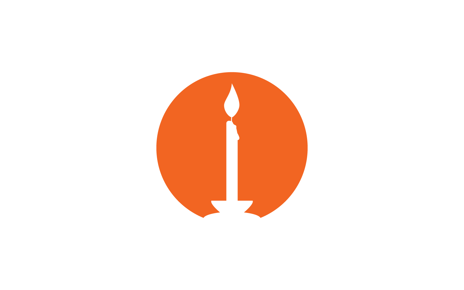Diner bij kaarslicht pictogram ontwerp vector