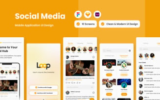Loop - Social Media Mobile App
