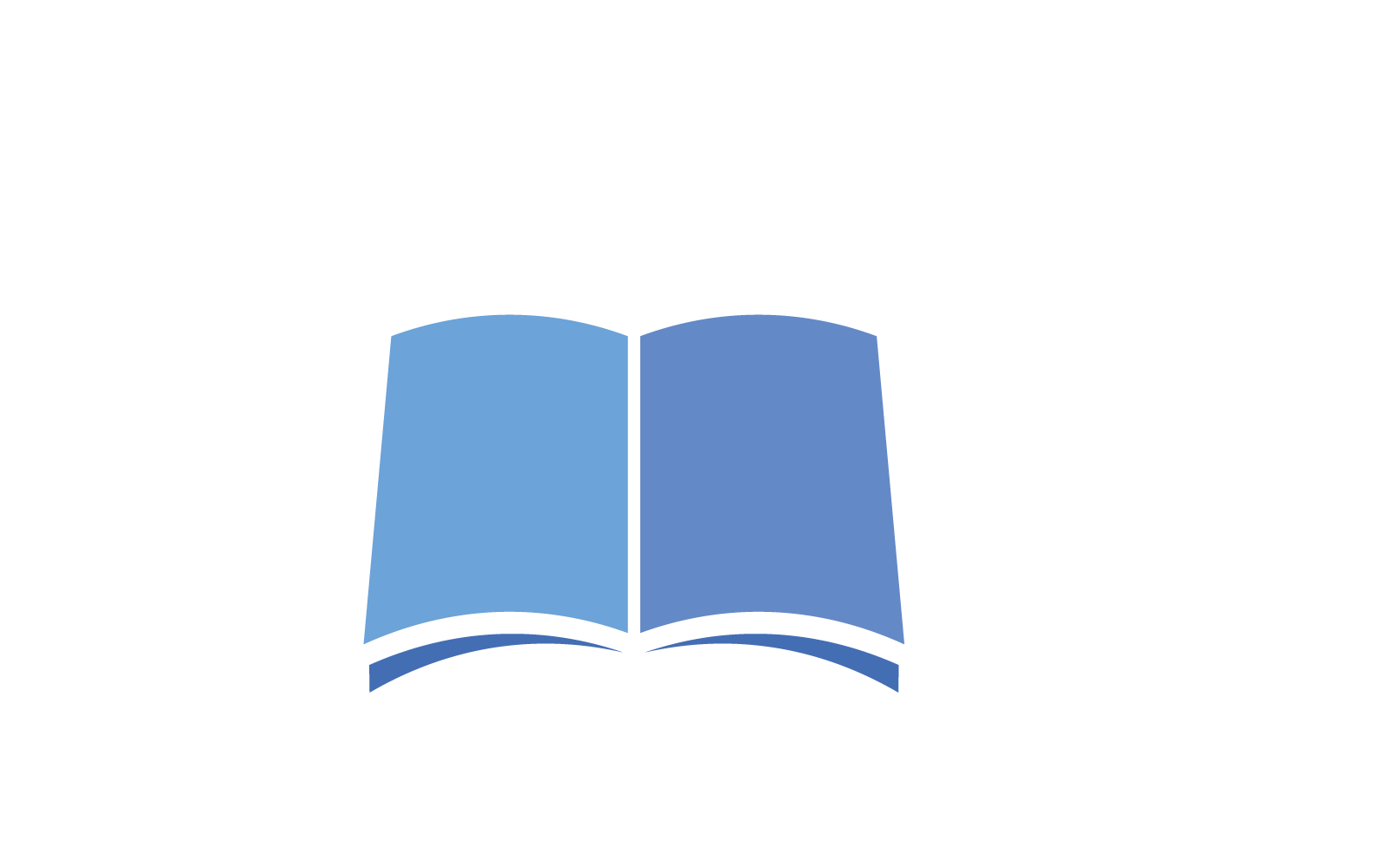 Book education illustration logo template vector design