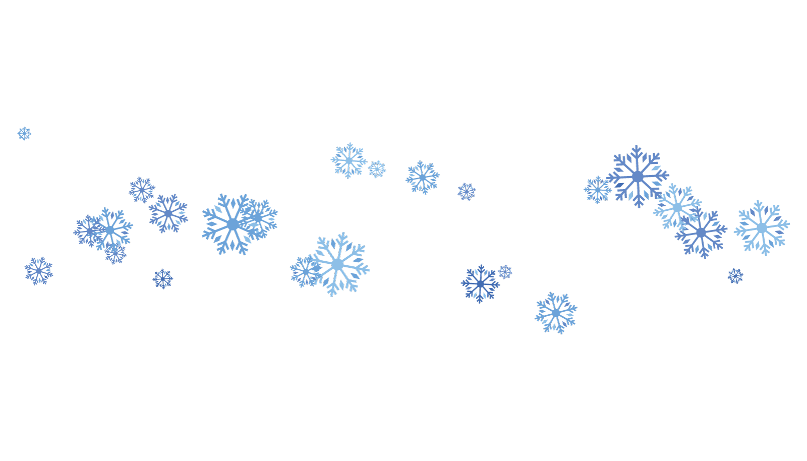Snowflakes background snowfall design illustration template