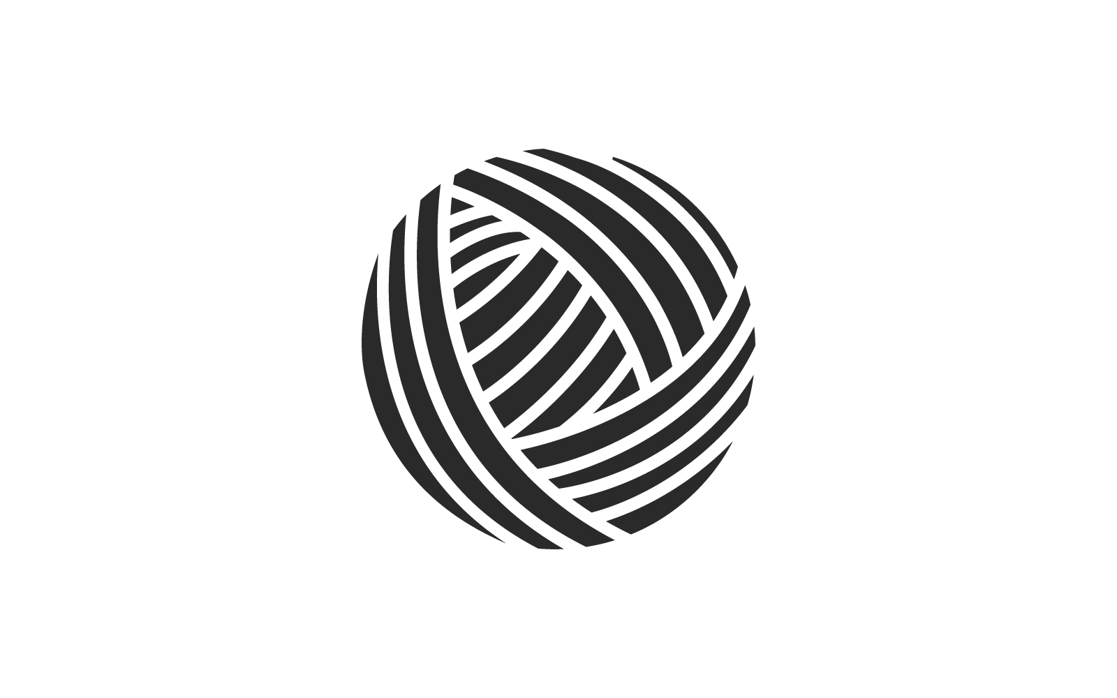 Yarn ball illustration vector flat design