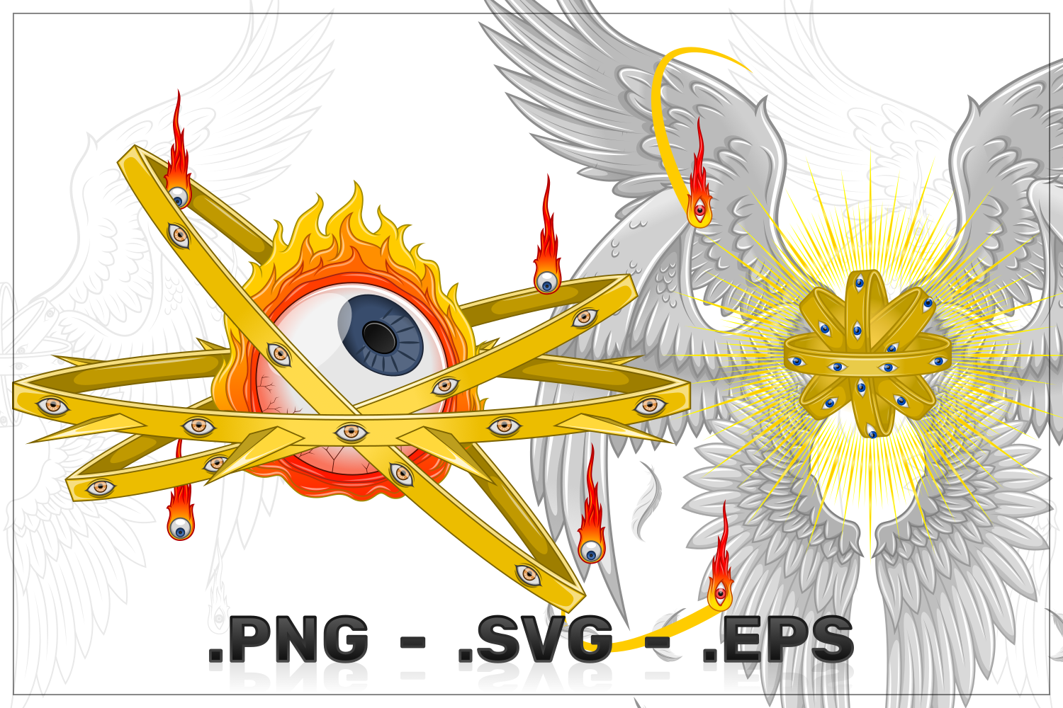 Kit Graphique #398446 Archangel Angelic Divers Modles Web - Logo template Preview