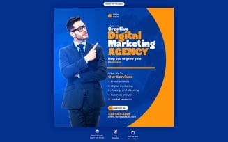 Digital Marketing Agency Social Media Template