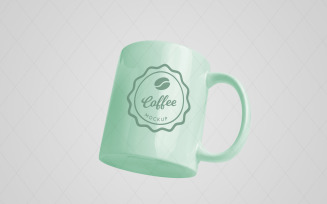 Mug with color change and logo insertion mockup