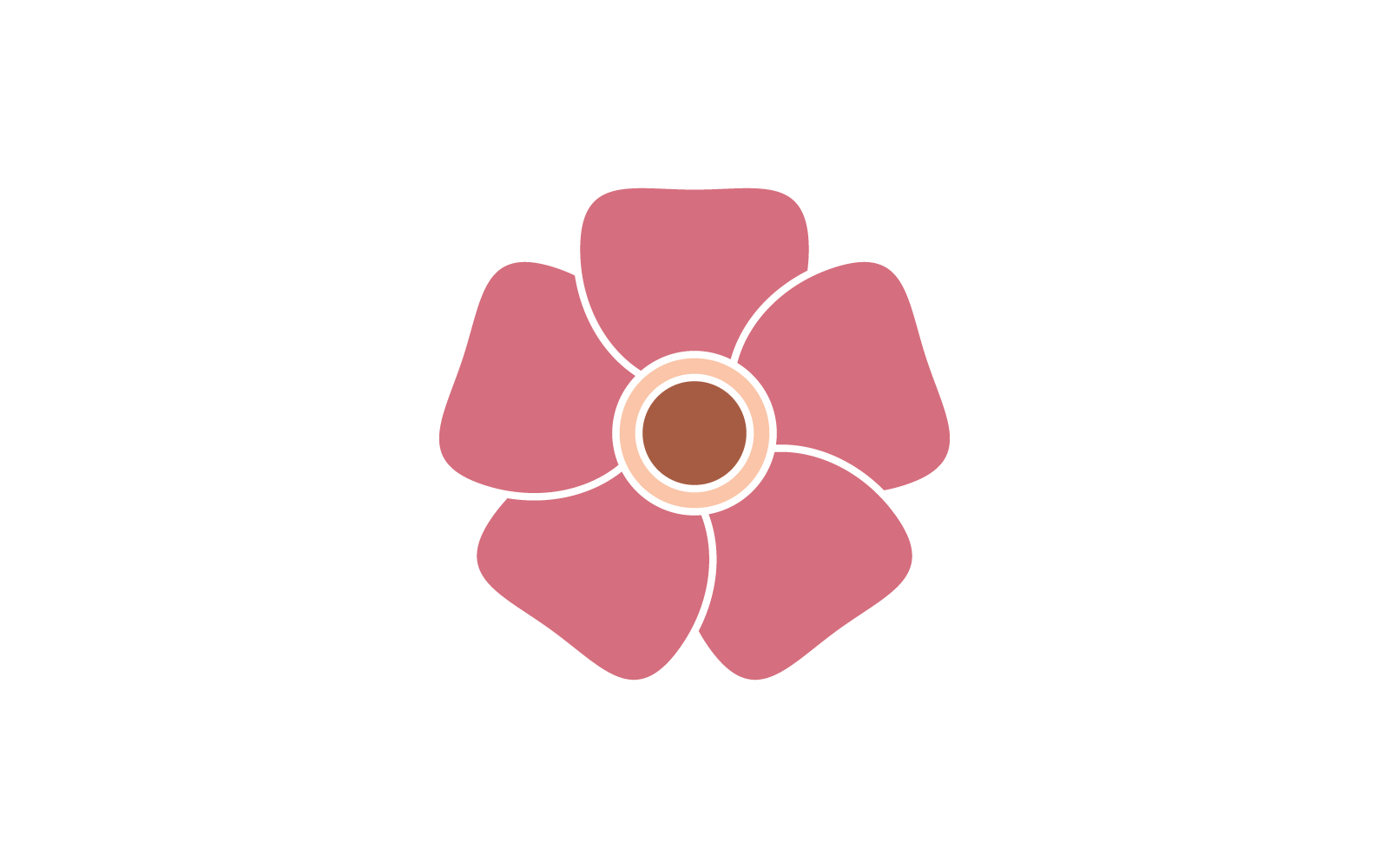 Vector de plantilla de ilustración del logotipo de flor de Plumeria