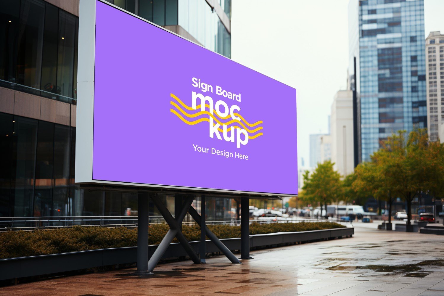 Kit Graphique #398622 Billboard Mockup Divers Modles Web - Logo template Preview