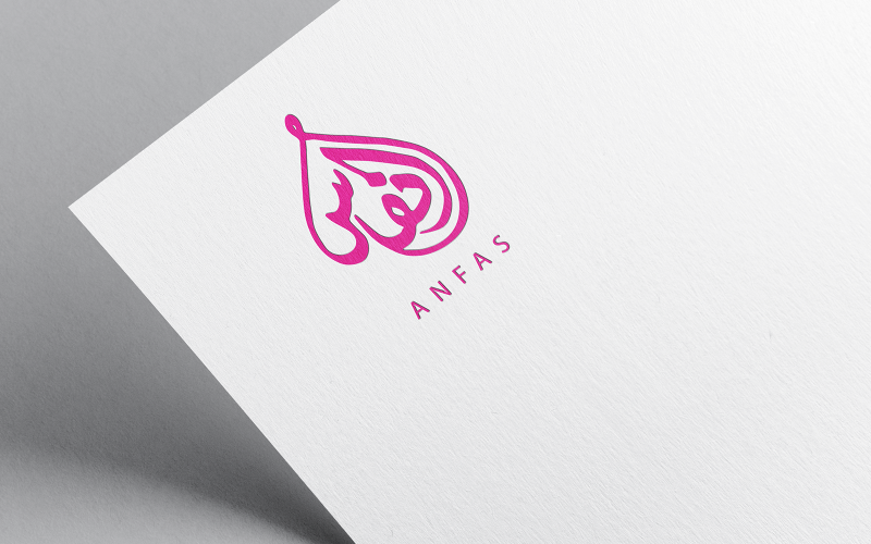 Anfas Calligraphy Logo design-020-24 Logo Template