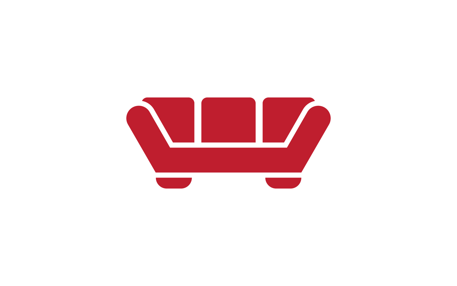 Furniture icon vector illustration flat design template