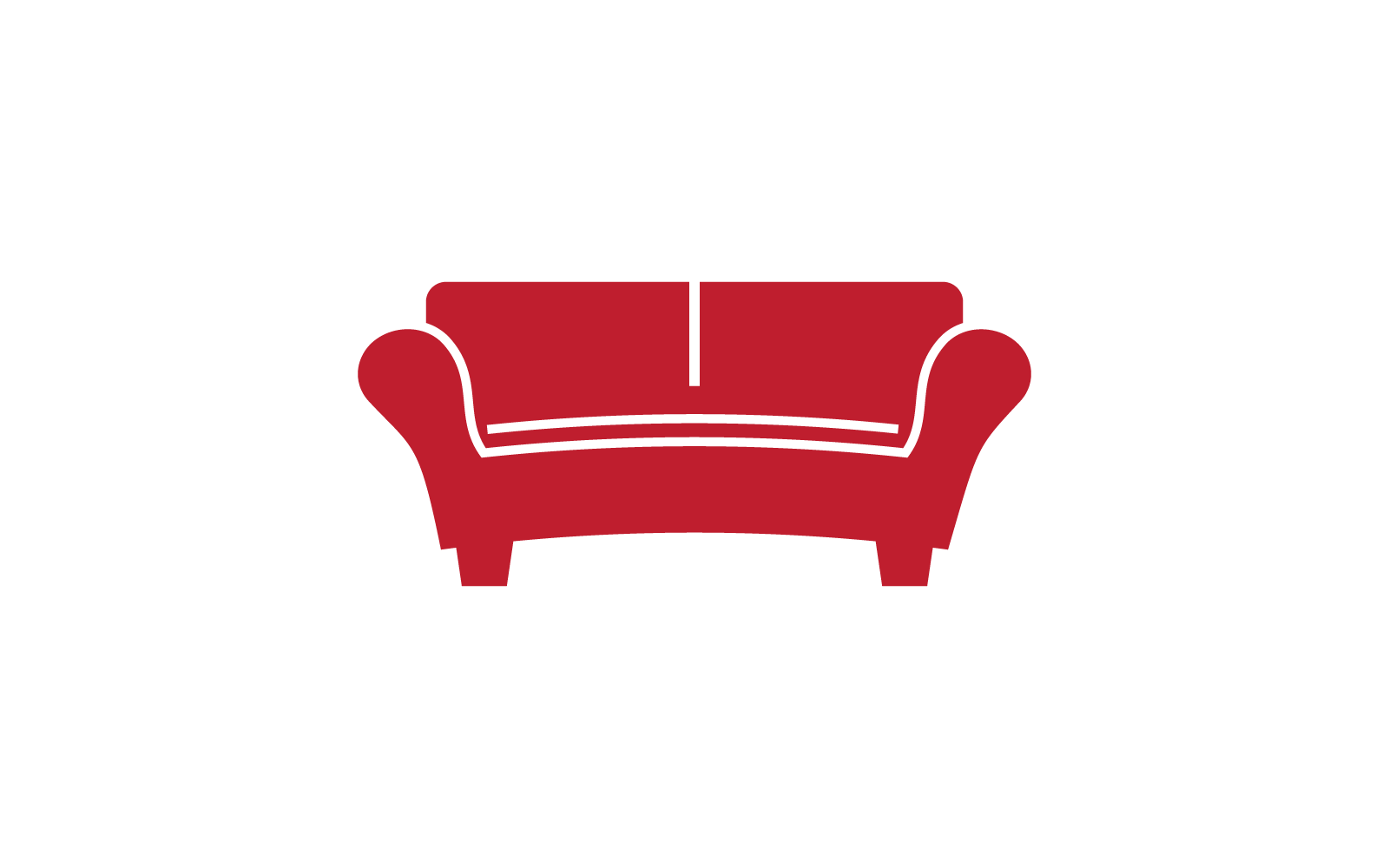 Furniture vector flat design illustration template Logo Template
