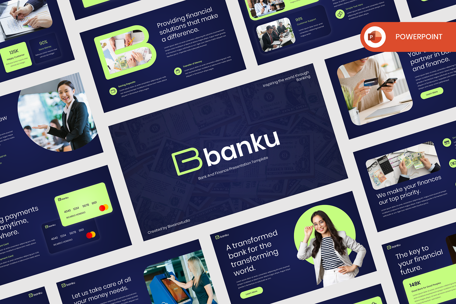 Kit Graphique #399097 Bank Bancaire Divers Modles Web - Logo template Preview