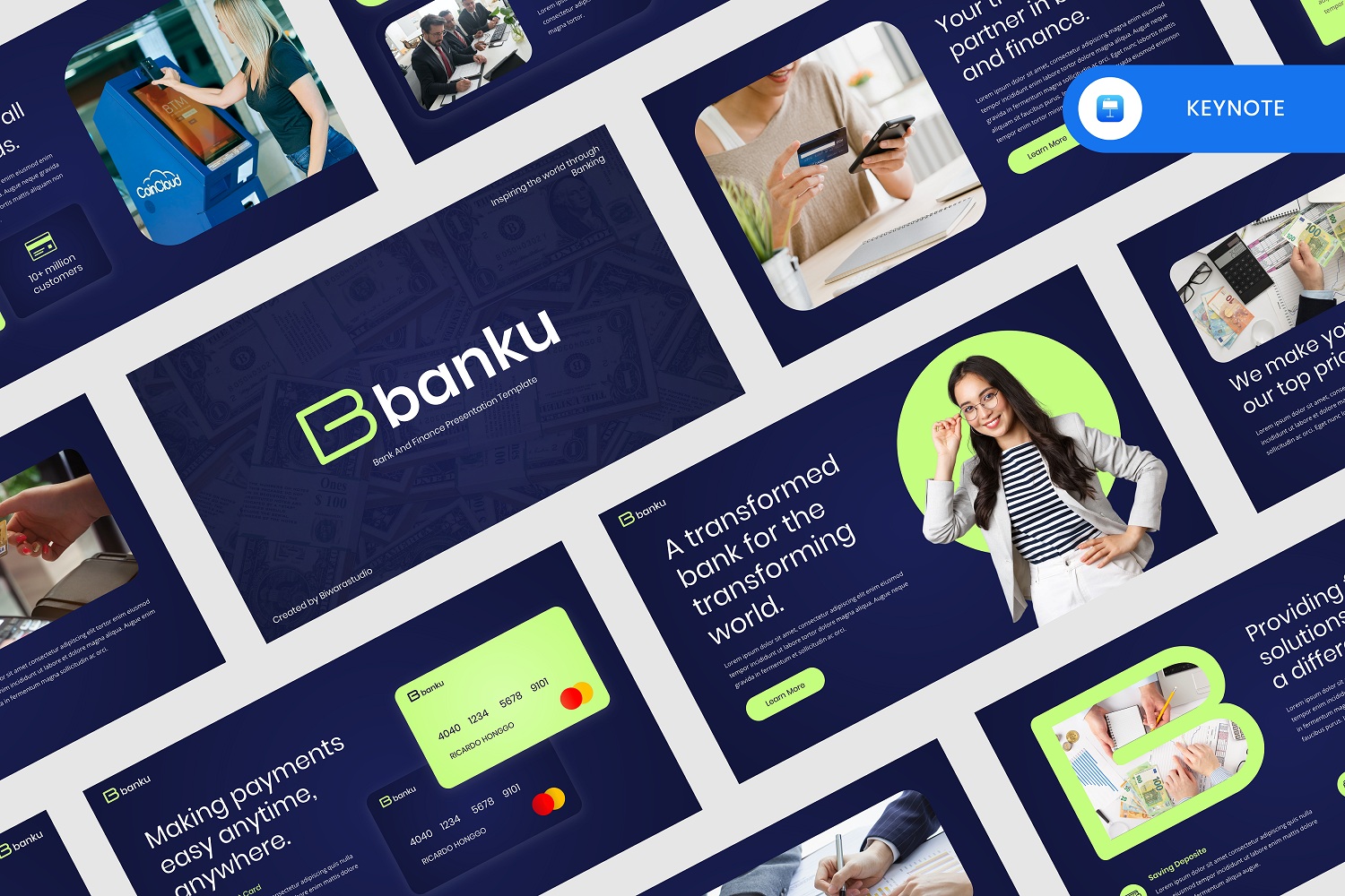 Banku - Banking And Finance Keynote