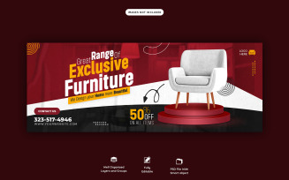 Furniture Sale Social Media Banner Template