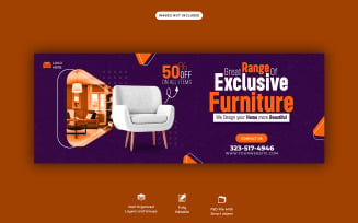 Furniture Sale Social Media Cover Template