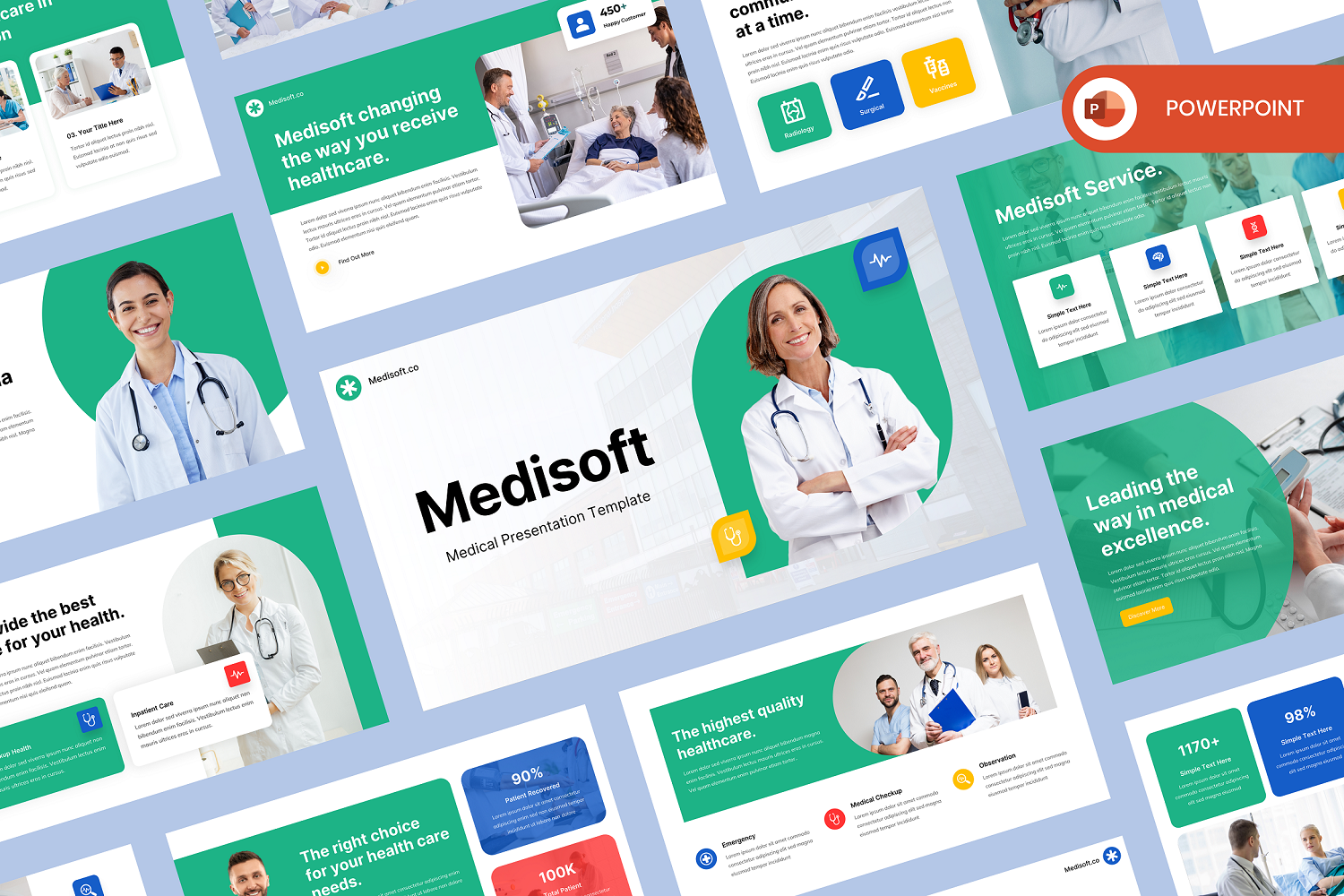 Medisoft - Medical PowerPoint Template