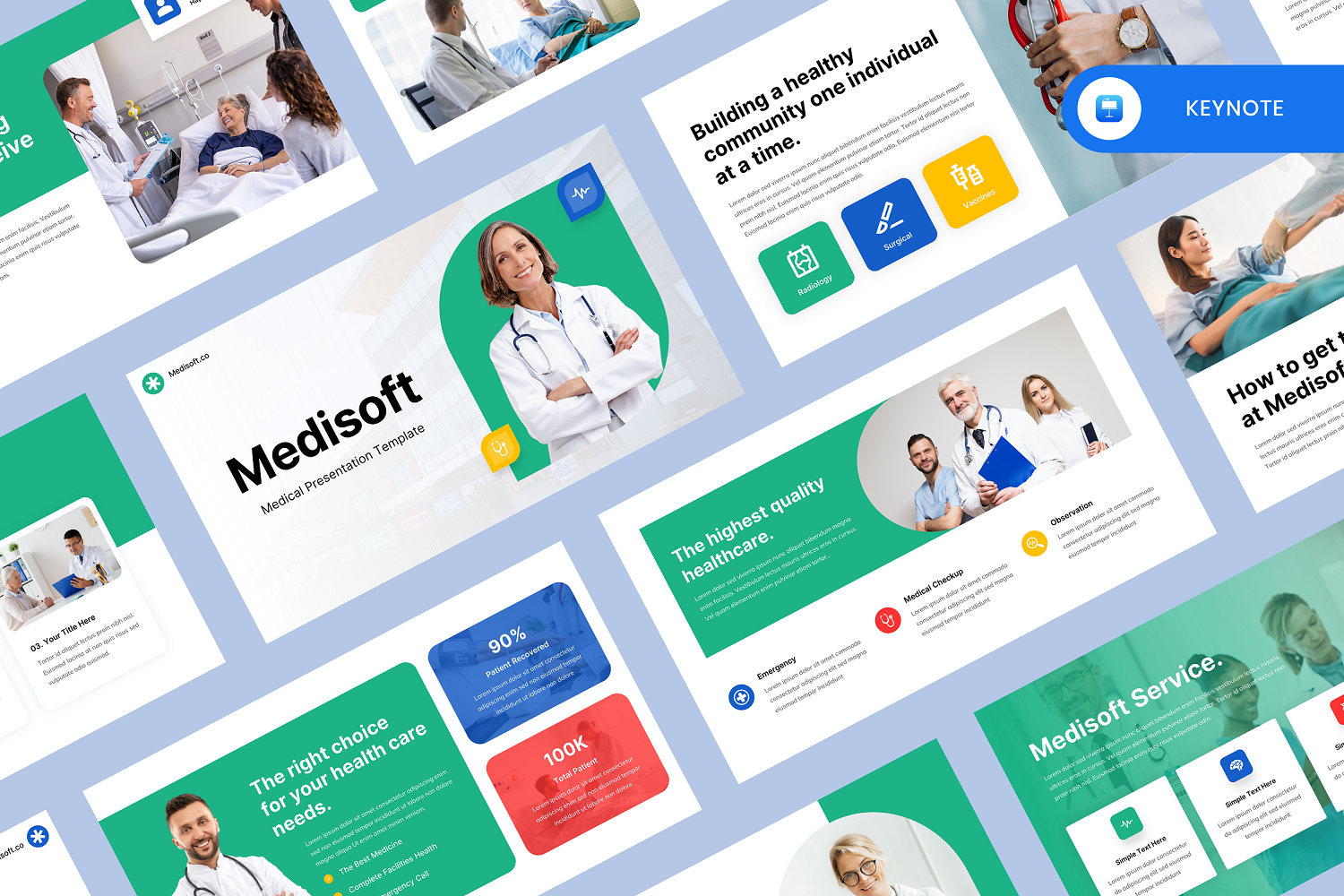 Medisoft - Medical Keynote Template