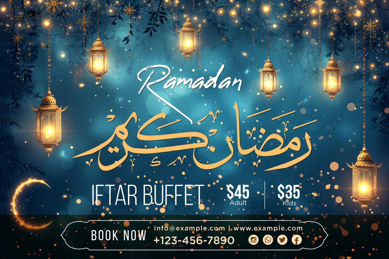 Kit Graphique #399114 Ramadan Kareem Divers Modles Web - Logo template Preview