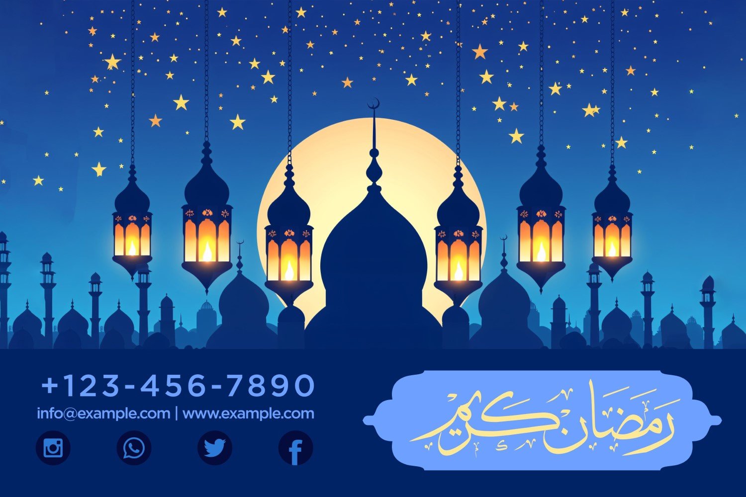 Kit Graphique #399118 Ramadan Kareem Divers Modles Web - Logo template Preview