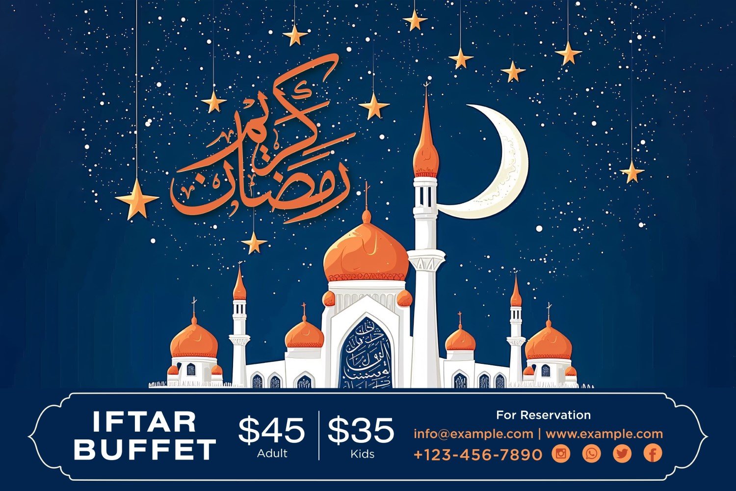 Kit Graphique #399134 Ramadan Kareem Divers Modles Web - Logo template Preview