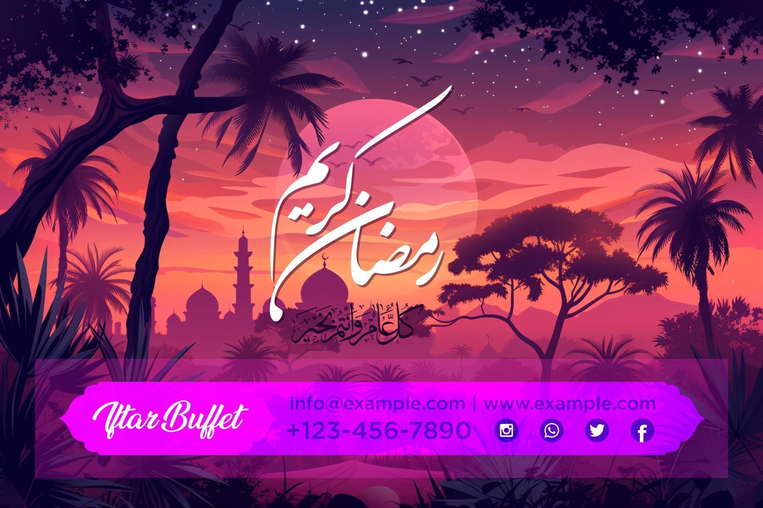 Kit Graphique #399138 Ramadan Kareem Divers Modles Web - Logo template Preview