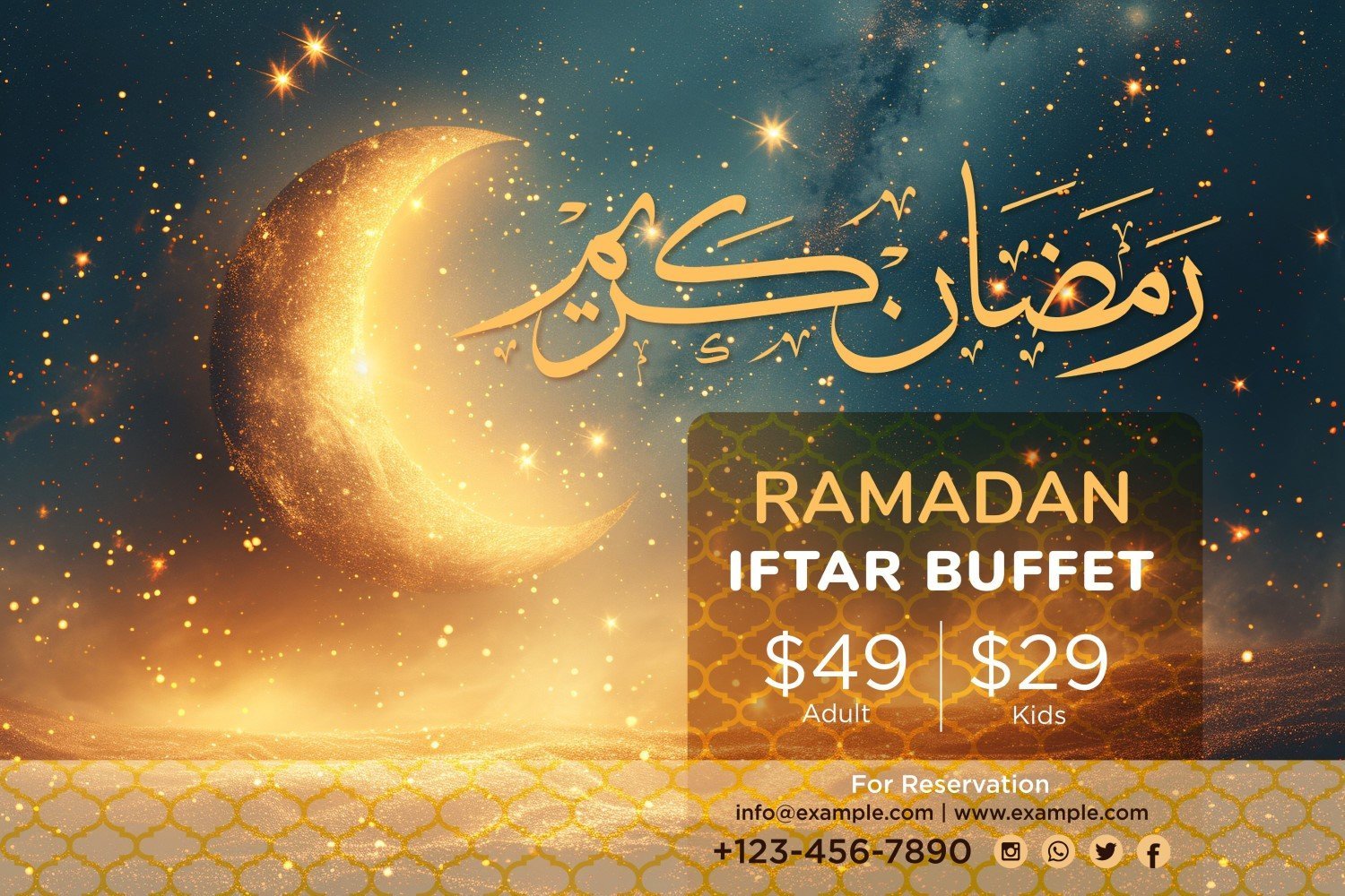 Kit Graphique #399142 Ramadan Kareem Divers Modles Web - Logo template Preview