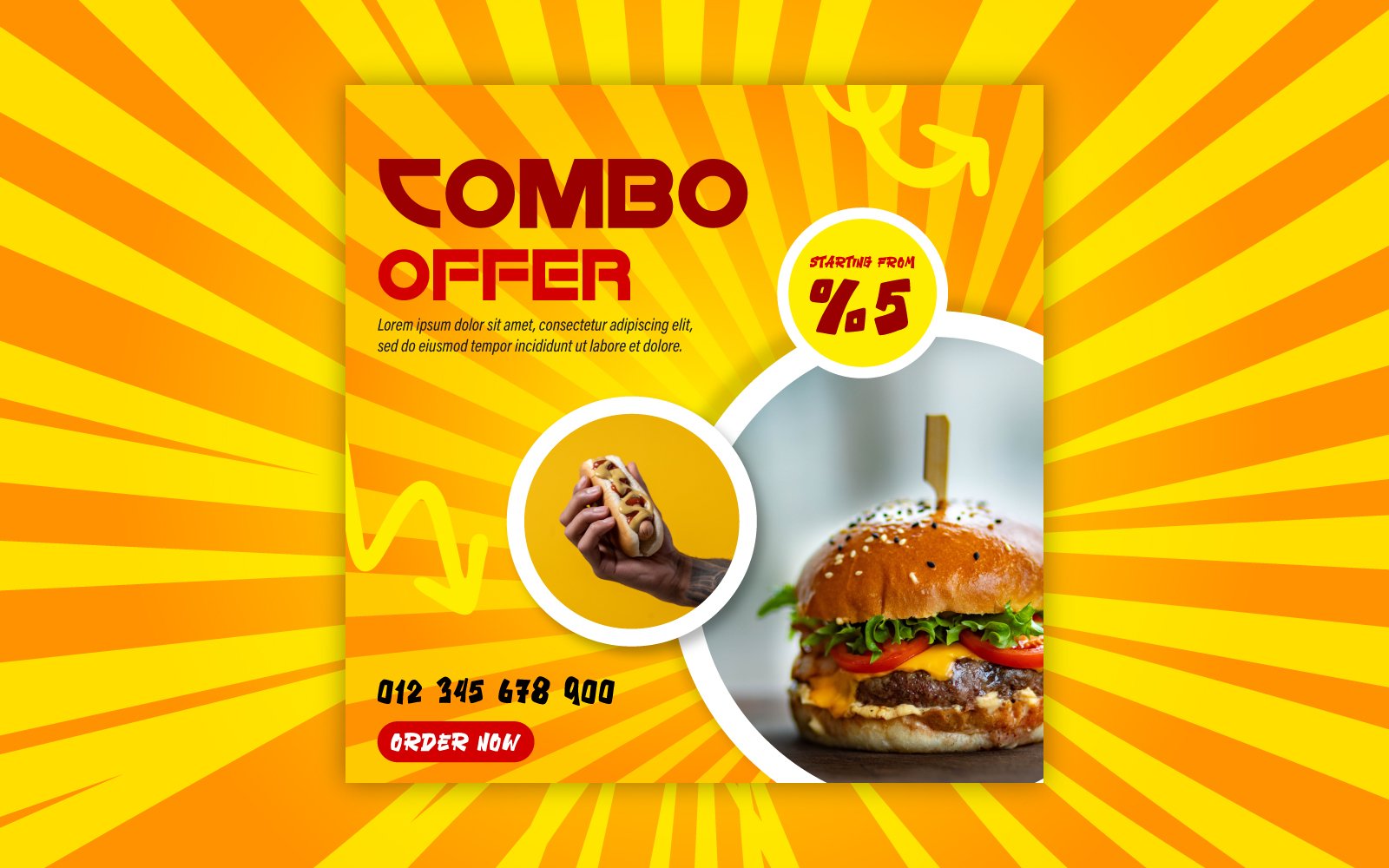 Kit Graphique #399165 Hamburger Advertisement Divers Modles Web - Logo template Preview