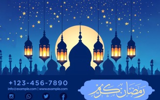 Ramadan banner Design Template 4