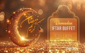 Ramadan Iftar Buffet Banner Design Template 33