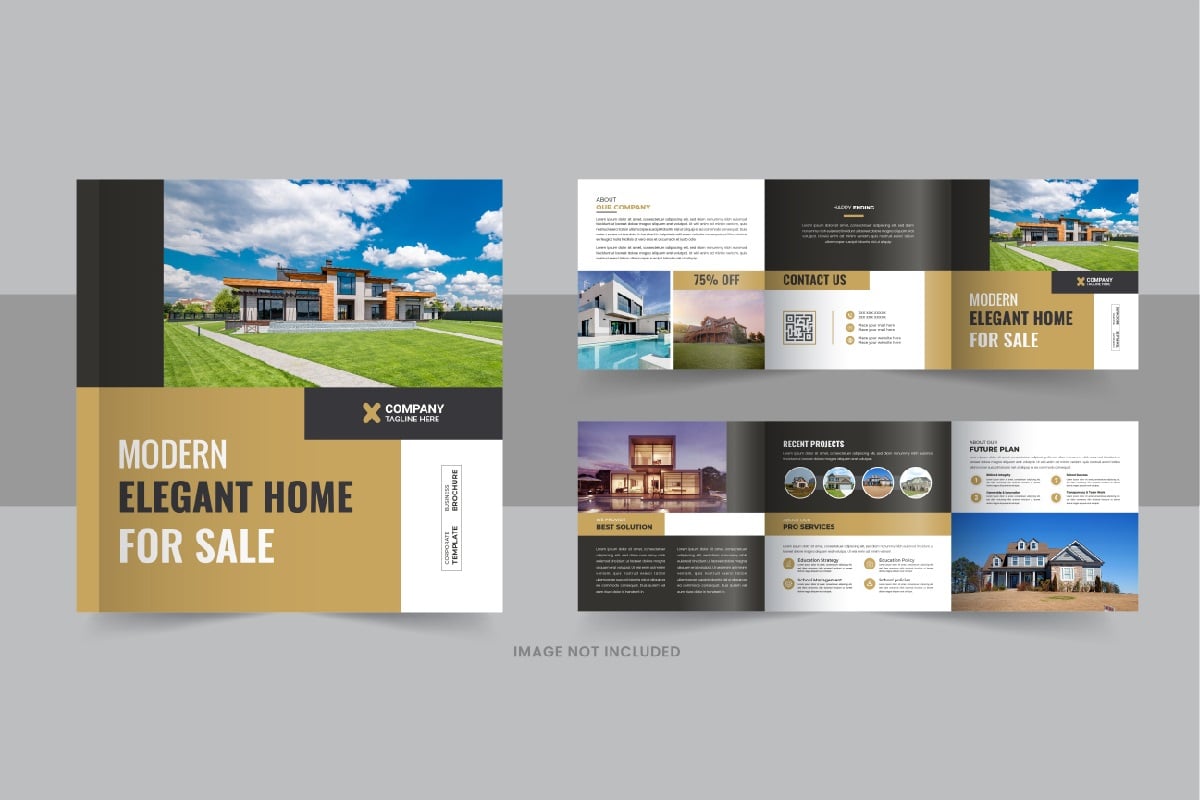 Template #399213 Brochure House Webdesign Template - Logo template Preview