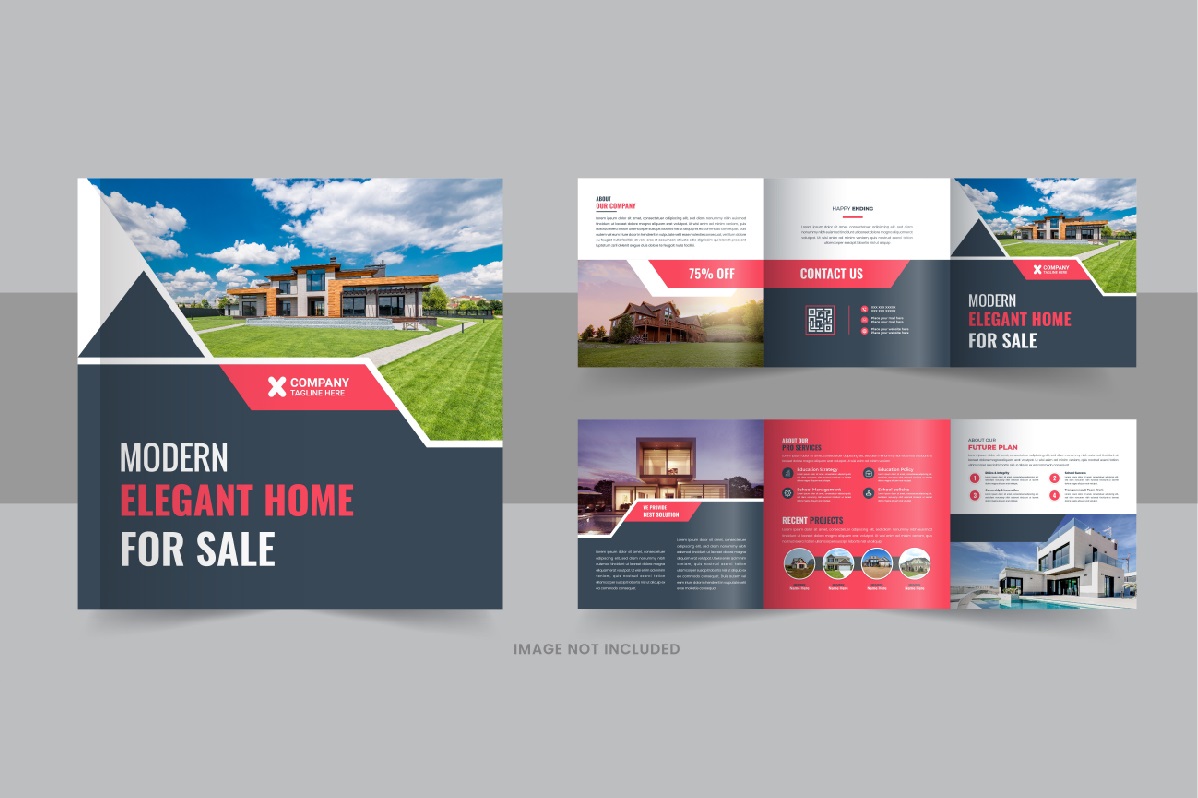 Template #399214 Brochure House Webdesign Template - Logo template Preview